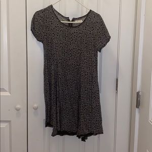 Black floral sundress